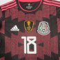 Andres Guardado Mexico Gold Cup Champions Match Black Home Soccer Jersey 2020-21