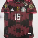 Hector Herrera Mexico Gold Cup Champions Match Black Home Soccer Jersey 2020-21