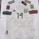 Chicharito Mexico 2022 World Cup Qualifiers Match Away Soccer Jersey 2020-2021