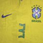 Thiago Silva Brazil 2022 World Cup Qatar Match Slim Yellow Home Soccer Jersey