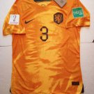 Matthijs de Ligt Netherlands 2022 World Cup Match Slim Orange Home Soccer Jersey Matthijs de Ligt Netherlands 2022 World Cup Match Slim Orange Home Soccer Jersey