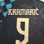 Andrej Kramaric Croatia 2022 World Cup Qatar Match Slim Blue Away Soccer Jersey