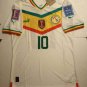 Sadio Mane Senegal 2022 World Cup Qatar Match Slim Fit White Home Soccer Jersey