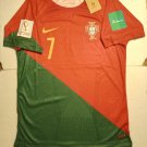 Cristiano Ronaldo Portugal 2022 World Cup Player Version Red Home Soccer Jersey Cristiano Ronaldo Portugal 2022 World Cup Player Version Red Home Soccer Jersey