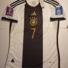 Kai Havertz Germany 2022 World Cup Qatar Match Slim Fit White Home Soccer Jersey