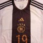 Leroy Sane Germany 2022 World Cup Qatar Match Slim Fit White Home Soccer Jersey