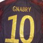 Serge Gnabry Germany 2022 World Cup Qatar Match Slim Black Away Soccer Jersey