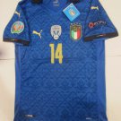 Federico Chiesa Italy 20/21 Euro Champions Match Home Soccer Jersey 2020-2021