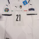 Gianluigi Donnarumma Italy 20/21 Euro Match Slim Away Soccer Jersey 2020-2021