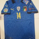 Federico Chiesa Italy 20/21 Euro Champions Stadium Home Soccer Jersey 2020-2021