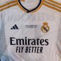 Jude Bellingham Real Madrid UCL Final Match White Home Soccer Jersey 2023-2024
