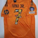 Vini Jr. #7 Real Madrid UCL JC Rivera Bear Champ Match Soccer Jersey 2024-2025 Vini Jr. #7 Real Madrid UCL JC Rivera Bear Champ Match Soccer Jersey 2024-2025