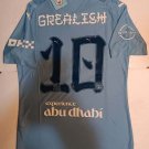 Jack Grealish Manchester City FC Japan Black Eye Patch Match Home Soccer Jersey