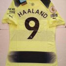 Erling Haaland Manchester City EPL Match Slim Green Third Soccer Jersey 2022-23