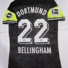 Jude Bellingham Borussia Dortmund Special Edition Black Neon Soccer Jersey 2021