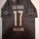 Erling Haaland Borussia Dortmund Blackout Match Black Soccer Jersey 2019-2020
