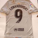 Robert Lewandowski Barcelona La Liga Match Gray Third Soccer Jersey 2022-2023