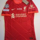 Mohamed Salah Liverpool FC UCL Final Match Slim Red Home Soccer Jersey 2021-2022