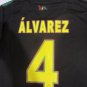 Edson Alvarez Ajax Amsterdam UCL Match Slim Black Third Soccer Jersey 2021-2022