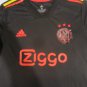 Edson Alvarez Ajax Amsterdam UCL Match Slim Black Third Soccer Jersey 2021-2022