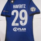Kai Havertz Chelsea FC UCL Final Match Slim Blue Home Soccer Jersey 2020-2021