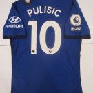 Christian Pulisic Chelsea FC EPL Match Slim Blue Home Soccer Jersey 2020-2021