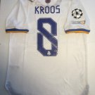 Toni Kroos #8 Real Madrid UCL Match Slim White Home Soccer Jersey 2021-2022
