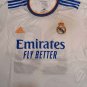 Gareth Bale #18 Real Madrid UCL Match Slim White Home Soccer Jersey 2021-2022