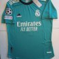 Karim Benzema Real Madrid UCL Match Slim Fit Green Third Soccer Jersey 2021-2022