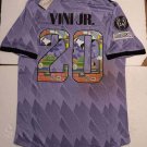 Vini Jr. #20 Real Madrid UCL Play Proud Match Slim Away Soccer Jersey 2022-2023