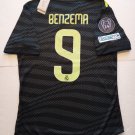 Karim Benzema Real Madrid UCL Champions Match Slim Third Soccer Jersey 2022-2023