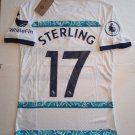 Raheem Sterling Chelsea FC EPL Match Slim Fit White Away Soccer Jersey 2022-2023