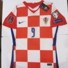 Andrej Kramaric Croatia World Cup Qualifiers Match Home Soccer Jersey 2021-2022