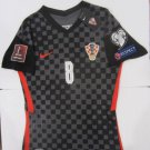 Mateo Kovacic Croatia World Cup Qualifiers Match Slim Away Soccer Jersey 2021-22