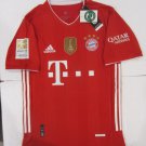 Robert Lewandowski Bayern Munich Bundesliga Match Home Soccer Jersey 2020-2021