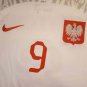 Robert Lewandowski Poland 2022 World Cup Qatar Stadium White Home Soccer Jersey