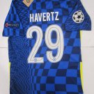 Kai Havertz #29 Chelsea FC UCL Stadium Blue Home Soccer Jersey 2021-2022