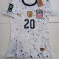 Trinity Rodman USA USWNT 2023 World Cup 4 Star White Home Womens Soccer Jersey