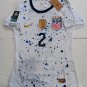 Ashley Sanchez USA USWNT 2023 World Cup 4 Star White Home Womens Soccer Jersey
