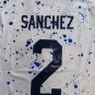 Ashley Sanchez USA USWNT 2023 World Cup 4 Star White Home Womens Soccer Jersey