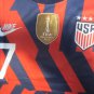 Ashley Hatch #7 USA USWNT 4 Star Blue & Red Away Womens Soccer Jersey 2021-2022