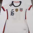 Rose Lavelle #16 USA USWNT 4 Star White Home Womens Soccer Jersey 2020-2021 Rose Lavelle #16 USA USWNT 4 Star White Home Womens Soccer Jersey 2020-2021