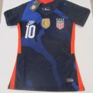 Carli Lloyd #10 USA USWNT 4 Star Blue Away Womens Soccer Jersey 2020-2021 Carli Lloyd #10 USA USWNT 4 Star Blue Away Womens Soccer Jersey 2020-2021