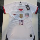 USA USWNT 2019 World Cup Champions 4 Star Home Womens Soccer Jersey 2019-2020