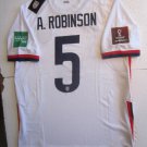 Antonee Robinson USA USMNT 2022 World Cup Stadium Home Soccer Jersey 2021-2022