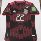 Hirving Lozano Mexico 2022 World Cup Qualifiers Match Home Soccer Jersey 2020-21