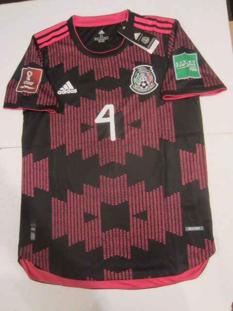 Edson Alvarez #4 Mexico World Cup Qualifiers Match Home Soccer Jersey 2020-2021