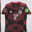 Tecatito #17 Mexico 2022 World Cup Qualifiers Match Home Soccer Jersey 2020-2021