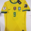 Gabriel Jesus Brazil 2021 Copa America Match Slim Home Soccer Jersey 2020-2021