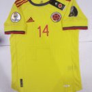 Luis Diaz Colombia Copa America Match Slim Yellow Home Soccer Jersey 2020-2021